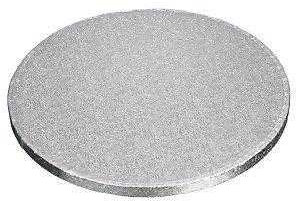 Decora 0931207 Cakeboard Silver Ø 36 X 1,2h Cm 14 inch