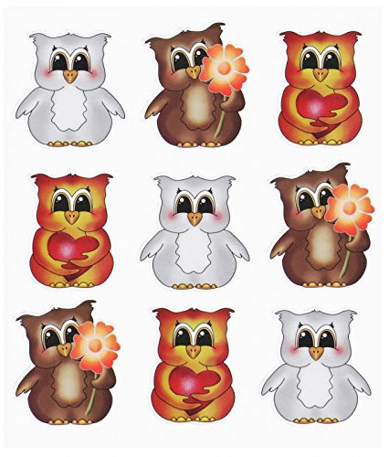 Hobby-Design Sticker Eulen IV