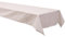Biertisch Tischdecke 80x250 cm Weiß Baumwolle (Pflegeleicht, Kochfest, Trocknergeeignet, Wiederverwendbar, Schadstoffgeprüfter Stoff, Markenware, Made in Europe)