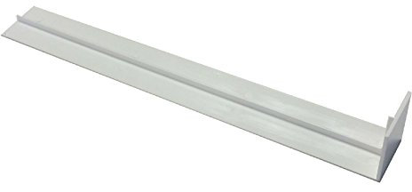 10 x UPVC Plastic Fascia Board Straight Butt Joint White 300mm Square Edge Profile
