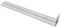 10 x UPVC Plastic Fascia Board Straight Butt Joint White 300mm Square Edge Profile