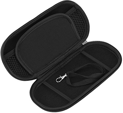Hartschalenkoffer-Schutzhülle Tragbare Reisetasche für PS Vita, stoßfeste Vita-Reisetasche(Blau)
