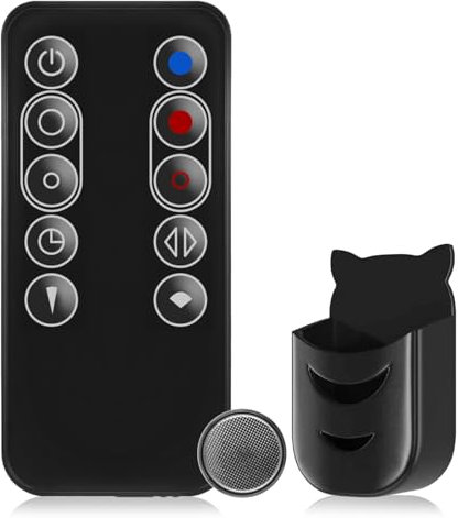 notiela Remote Control Compatible with AM09 Dyson Remote Control Replacement for 966538-04 966538-01 Dyson AM09 Remote Compatible with Dyson Hot + Cool Fan Remote with Battery