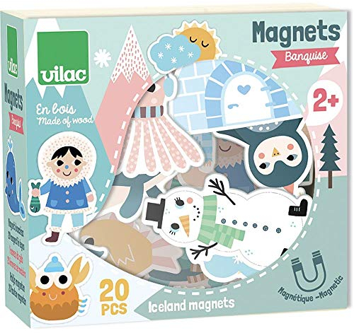 VILAC - Magnets Iceland Michelle Carlslund Finger Fahrrad & Skateboards, Mehrfarbig (8547)