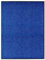 vidaXL Fußmatte Waschbar Schmutzfangmatte Türmatte Fußabtreter Schmutzmatte Schmutzfangläufer Sauberlaufmatte Innen Außen Blau 90x120cm
