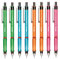 rOtring Visuclick Lot de 8 Porte-mines 0,5 mm Assortis Corps Lumineux Rechargeable Grip Triangle Gomme Sous Capuchon