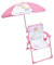 Fun House | Silla Plegable para niños, diseño de Unicornio, con sombrilla de 65 cm de diámetro, 53 x 39 x 39 cm | Mueble Exterior Ligero y portátil jardín o Playa | Idea de Regalo Plen