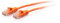 C2G Câble Ethernet ultra flexible CAT6A 1,5 m Idéal pour routeur, modem, Internet, box WiFi, Xbox, PS5, Smart TV, Sky Q, caméra IP Orange