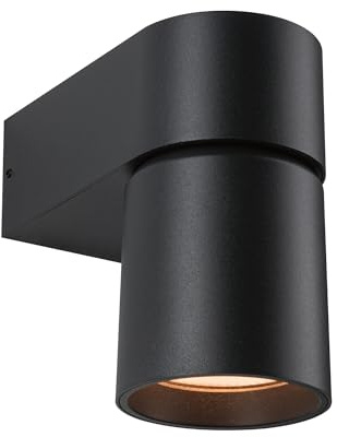 Paulmann LED Außenwandleuchte Kimu insektenfreundlich IP44 zylindrisch 80mm 2200K 7,8W 500lm 230V 70° Anthrazit Aluminium 94821