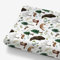 HawSkgFub Housse de matelas à langer motif animaux de la forêt pour bébé fille et garçon, ours de la forêt, cerf, renard, doux, extensible, sûr et confortable pour matelas à langer de 81,3 cm/86,4 x