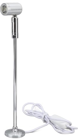 Projecteur LED sans Fil, Spots D'éclairage D'accentuation D'intérieur, Projecteur de Plantes D'intérieur, Lampe de Projecteur de Bureau Portable Réglable Directionnelle