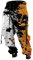 Vasreyy fastnachtskostüme Herren Sporthosen Trainingshose Herren lang wasserdichte Hose Herren Cargo Jogginghose Herren Jeans Hosen Für Herren Herren Hosen Modern Unterwäsche Herren (L, White)
