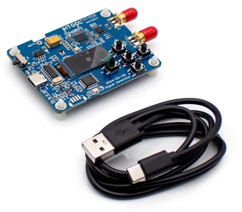 Toplionace Fuente de Señal MAX2871 23,5-6000MHz Generador de Señal RF Tipo-C USB DC 5v Admite Modo Punto/Barrido