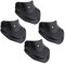 WNXGNHO 4Pcs Elektrische Roller Vorne Hinten Schmutzfänger Kotflügel Fischschwanz Ersatz Elektrische Roller Hinteren Kotflügel Hinten Schlamm Klappe Set