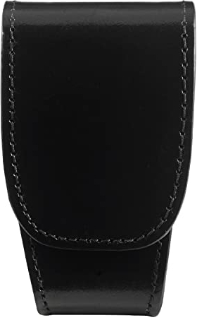 ASP Unisex-Erwachsene ASP56131 Feste Klinge, Jagdmesser, Jagd, Outdoor, schwarzes Leder, Duty