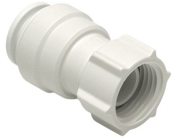 John Guest Speedfit PSE3202W 22 mm x 3/4 inch BSP Female Coupler - Tap Connector (Bag of 5)