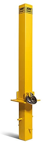 Maypole Robuster, zusammenklappbarer Sicherheitspfosten aus Beton, Auffahrten, Carports, Garagen
