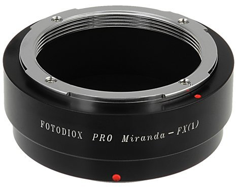 Fotodiox Pro Lens Mount Adapter, for Miranda lens to Fujifilm X-Mount Mirrorless Cameras