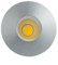 Klein Einbaustrahler Spot LED Einbauleuchte Rahmen 3 Watt inkl. Trafo silber Warmweiß