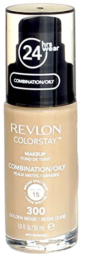 3 x REVLON ColorStay makeup combination/oily skin 30ml - 300 Golden Beige