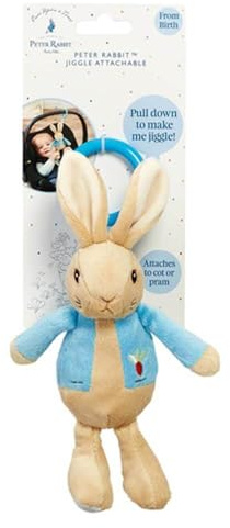 Beatrix Potter Peter Rabbit Jiggle Attachable Soft Toy