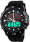 TONSHEN Herren LED Digitaluhr Sportuhr 50M Wasserdicht Solar Uhr Edelstahl mit Silikon Band Analogue Quarzuhr Militäri Tactical Armbanduhr für Männer