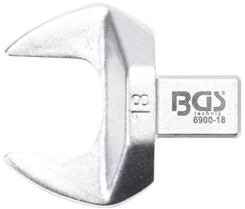 BGS 6900-18 | Einsteck-Maulschlüssel | 18 mm | Aufnahme 9 x 12 mm