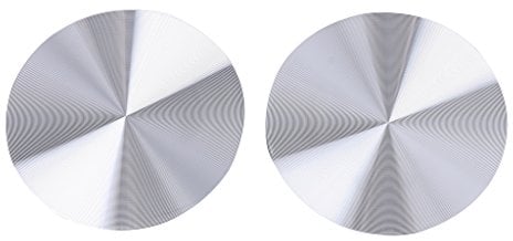 fatteryu 2 Pcs Cup Holder Cover Mat Trim For Range Rover Sport Discovery Universal