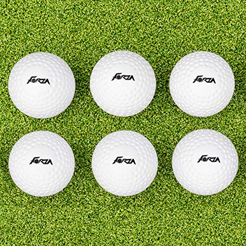FORZA Pelotas de Hockey sobre Hierba – Pelotas Blancas Homologadas por la FIH (Pack de 6)