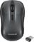 LeadsaiL Mouse Wireless Ottico USB 2.4G Mini Mouse per PC Cordless Silenziosi, Silenziosi, 4 Pulsanti, 3 Livelli DPI Regolabili per PC/Tablet/Laptop/Windows/Mac/Linux - Grigio