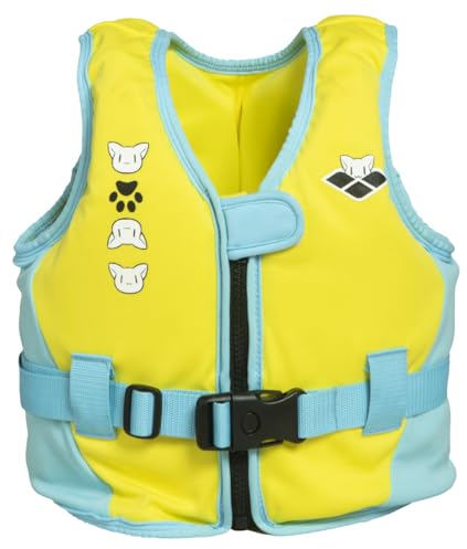 ARENA 4018 Unisex – Baby Kinder Auftriebsweste Friends, gelb, 4-6Y