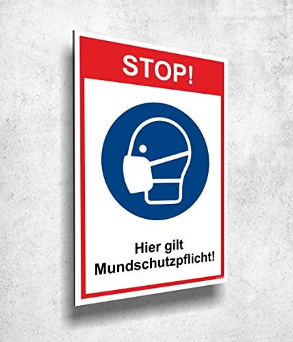 Panneau composite en aluminium 20 x 30 cm - Impression UV - 3 mm d'épaisseur - Fabriqué en Allemagne