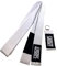 Choke&Chill BJJ Brazilian Jiu-Jitsu Belt Gürtel mit Schlüsselanhänger Erwachsene Kinder Luta Livre (Weiß, M4)