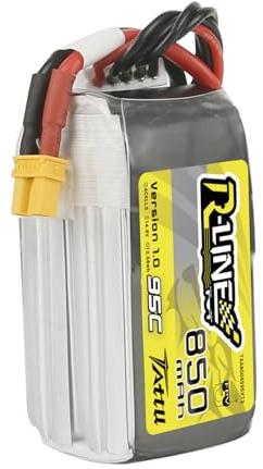 TATTU FPV LiPo Akku mit XT30 Stecker – 850mAh 14,8V für Mini Copter