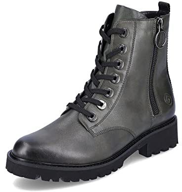 Remonte Damen Stiefeletten Blau, Damenstiefel, Grün Grün 52, 39 EU