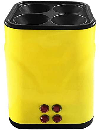 Electric Egg Roll Machine 4 Mold Roller Nonstick Cooker Automatic Vertical Tube Egg Omelet Egg Sausage Machine DIY Breakfast Machine Kitchen Cooking Tool