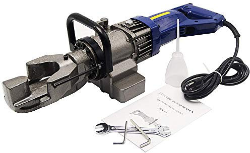 Cintreuse de Barres d'armature électrique, cintreuse de Barres d'armature hydraulique de 4 à 16 mm, cintreuse Portable de 900 W avec Boulon de positionnement, pour cintrer Les barr