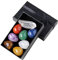Eiförmige Kristallsteine | Pocket Palm Crystal Set Edelsteine Rock Ornament - Polierte Kristall Eisteine für Dekoration, Sammlung, Geburtstagsgeschenke