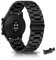 KUWAI Armband für Huawei Watch GT2 42mm Armband, Rostfreier Stahl Faltschließe Armbänder Kompatibel mit Huawei Watch GT 2 42mm Armband für Herren Damen Ersatz Band für Huawei Watch GT2 42mm (D)