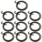 URPIZY 10Pack Door Handle Springs Repair Kit Replacement Spring for Door Handle Lever Latch Internal Coil 2 Turn Coil, 1.2mm Thick, Matt Black