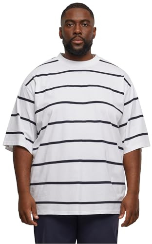 Urban Classics Herren Oversized Sleeve Modern Stripe Tee