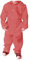 IBEX Unisex Kids Boiler Suit, Dungarees, and Overalls | Halloween Fancy Dress Coverall for Toddlers & Children, Red, 9-12 Months (18)
