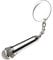 VALICLUD Microphone Key Chain Pendant Chic and Delicate Bag Hanging Ornament for Crafting Accessory for Backpacks and Keys Unique Simulation Design