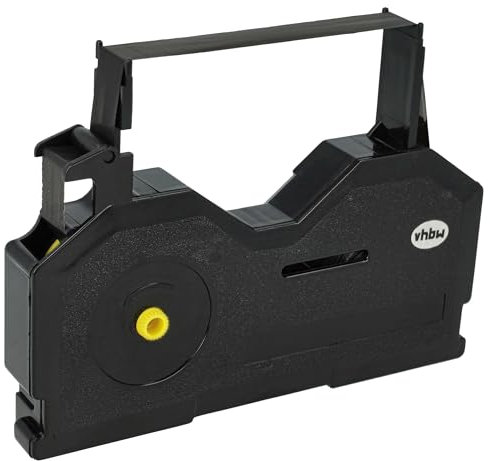 vhbw Farbband Schriftband kompatibel mit Triumph-Adler Gabriele 8008 L Schreibmaschine - Carbonband, Schwarz