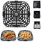 1 plateau de friteuse à air comprimé pour Instant Pot Vortex 5,7 L, poêle pour Instant Pot Vortex Plus 6QTXL (6 en 1), 6QTXL (4 en 1), 23,1 x 24,1 cm