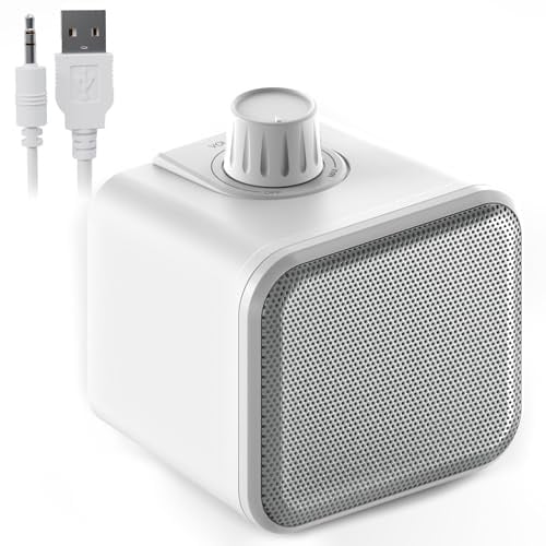 ANSTEN Wired Speakers for TV No Delay, Mini Clear Voice TV Speaker Wired | 5M Long Cord, Personal Speaker with Headphone Jack, Easy Operation, TV Speakers for Hard of Hearing and Seniors