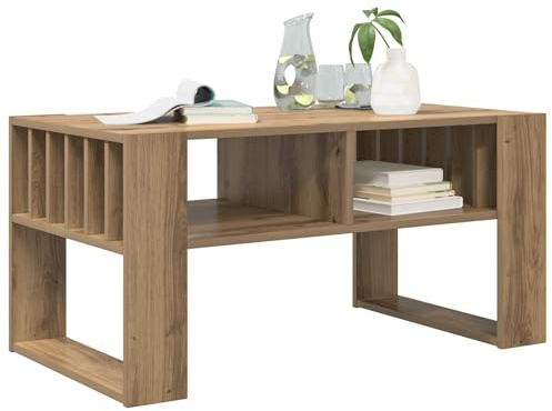vidaXL Couchtisch Artisan-Eiche 92 x 49,5 x 45 cm Holzwerkstoff
