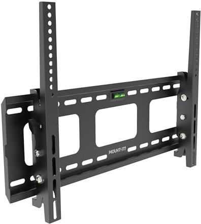 Mount-It! Tilting TV Wall Mount Bracket for Samsung Sony Vizio LG Panasonic TCL Element 32 40 42 47 50 55 60 65 Inch TVs VESA 200x200 400x400 600x400, 750x450 Compatible Premium Tilt 175 Lbs Capacity