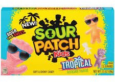 Sour Patch KIds Tropical, Theater Size, 3.1 Oz. (One Per Order)