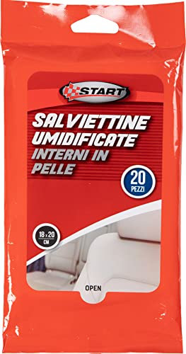 START Lingettes nettoyantes pour Cuir 20 pièces â€“ Différentes Voiture